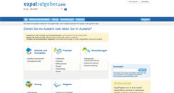 Desktop Screenshot of expatratgeber.com